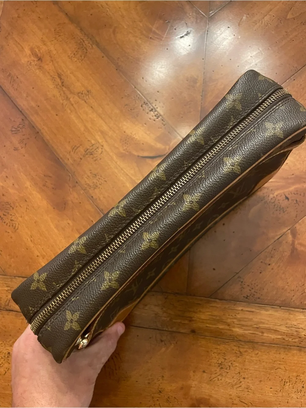Louis Vuitton Brown Monogram Canvas Men’s Pouch